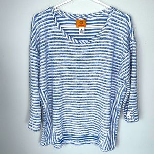 Ruby Rd. 3/4 length sleeve blouse, size M